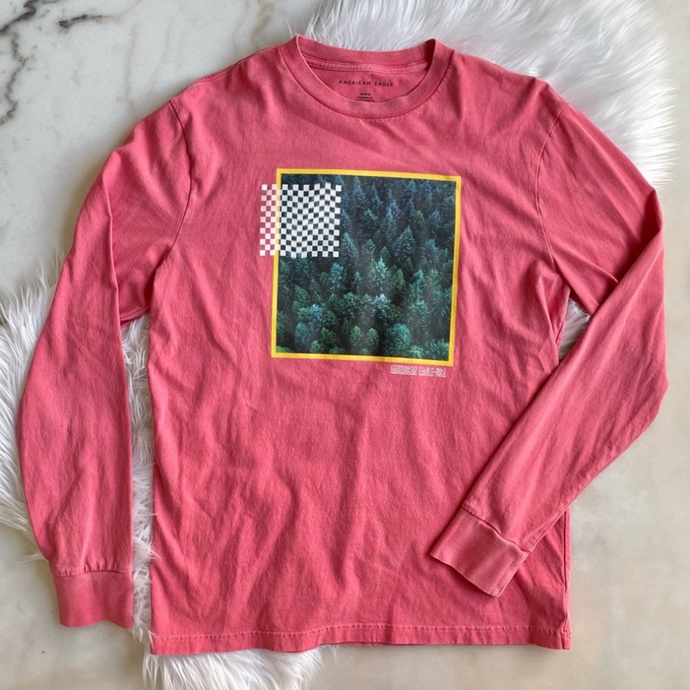 AE Long Sleeve Tee Shirt Men’s Size M